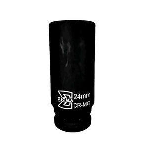 Soquete de Impacto Sextavado-Longo 1/2” 24mm- 0603121024 SIGMA