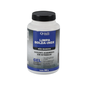 Gel Decapante Limpa Solda Inox 850g- LS1 QUIMATIC TAPMATIC