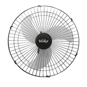 Ventilador de Parede Max Turbo 60cm 210W Preto Bivolt TEX6 - JRF000059F VENTEX