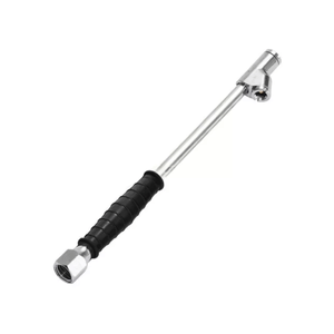 Bico Inflador Duplo Reto Longo Borracha ¼” - 10286 ROTTA 376
