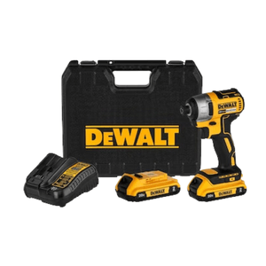 Parafusadeira de Impacto ¼” (6,35mm) 20V Max com Carregador e Bateria - DCF7871D2-BR DEWALT