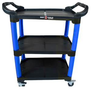 Carrinho com 3 Bandejas Azul- 0699990062 SIGMA