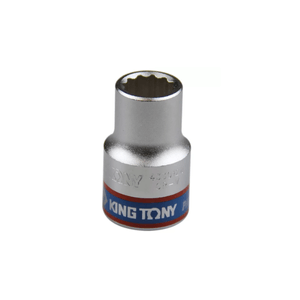 Soquete Estriado 1/2"x 12mm 433012M - KING TONY