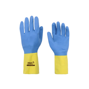 Luvas Látex e Neoprene Bicolor Slim M - 108301830M VOLK DO BRASIL