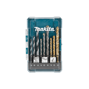 Jogo de Brocas para Metal Concreto e Madeira com 9 Peças D-71962 MAKITA