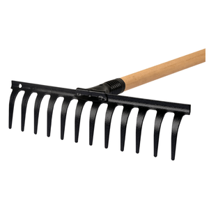 Ancinho Reforçado Curvo 14 Dentes c/ Cabo 1,2m - 31450 MAX FERRAMENTAS