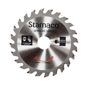 Disco de Serra Vídea 110mm 24 dentes - 2031S STAMACO