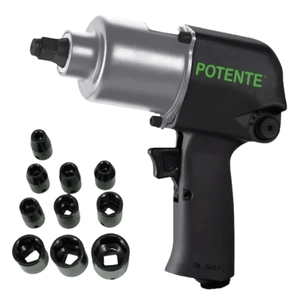 Chave de Impacto ½” 780Nm c/ Soquetes - PN120278 POTENTE