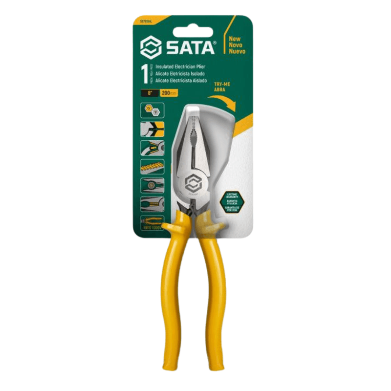 alicate-eletricista-profissional-isolado-8”-st75104l-sata 2