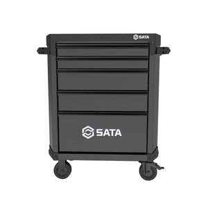 Carrinho para Ferramentas com 5 Gavetas Preto - ST95112G-B SATA