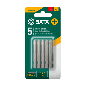 Jogo de ponta Phillips Ph1x50mm 5Pçs - ST59322ST SATA