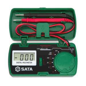 Multímetro Digital de Bolso DC/AC CAT II 300V- STDY03001 SATA