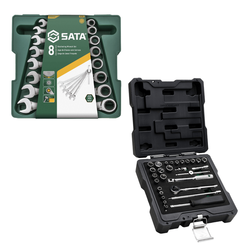 jogo-de-soquete-sextavado-28-pcs-234402mpbj---jogo-de-chave-combinada-c-catraca-8-a-19mm-8-pcs-st08008sj-kitsocomb-sata