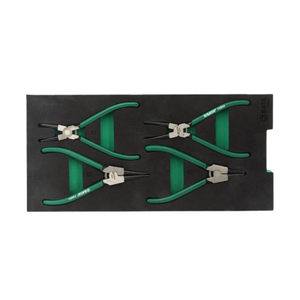 Jogo de Alicates para Anéis 4 Pçs c/ Berço EVA - ST09911G SATA